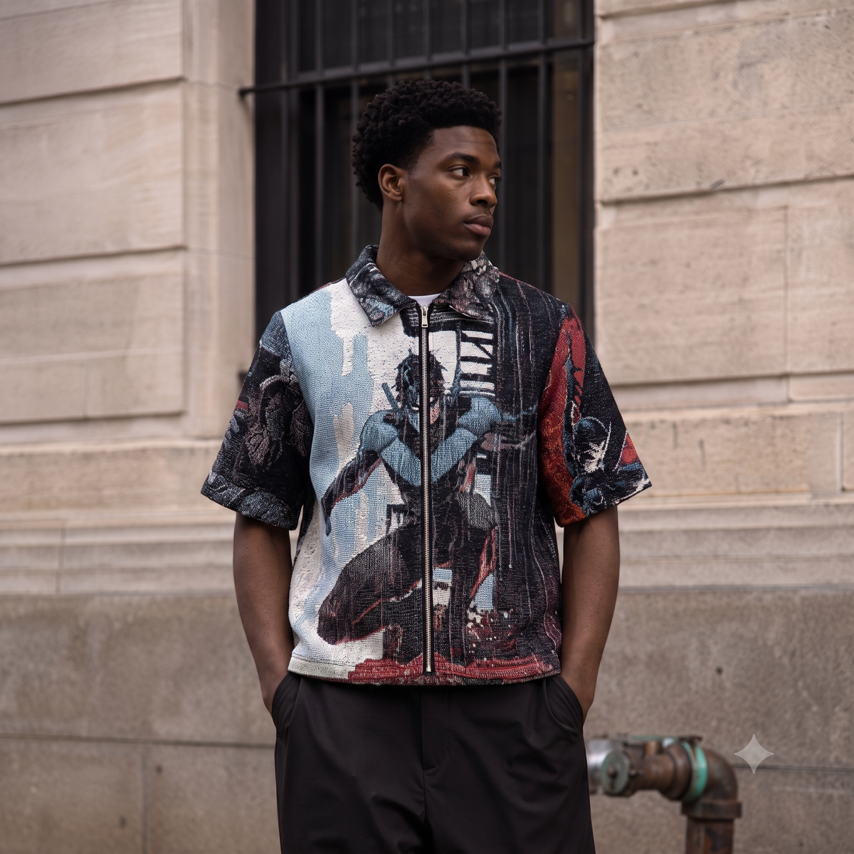 NIGHTWING TAPESTRY TEE