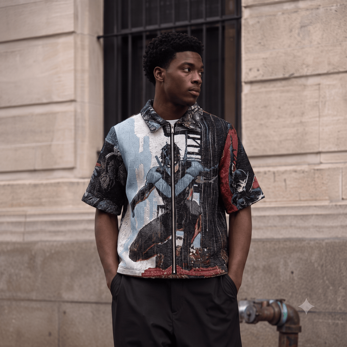 NIGHTWING TAPESTRY TEE