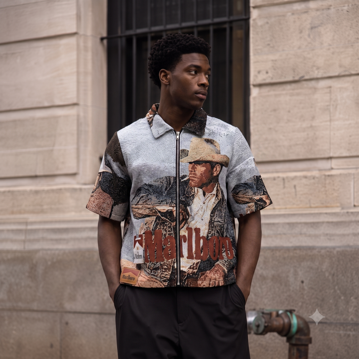 MARLBORO V2 TAPESTRY TEE