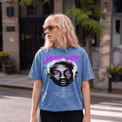 JADEN SMITH HEAVY WEIGHT COTTON TEE-8905