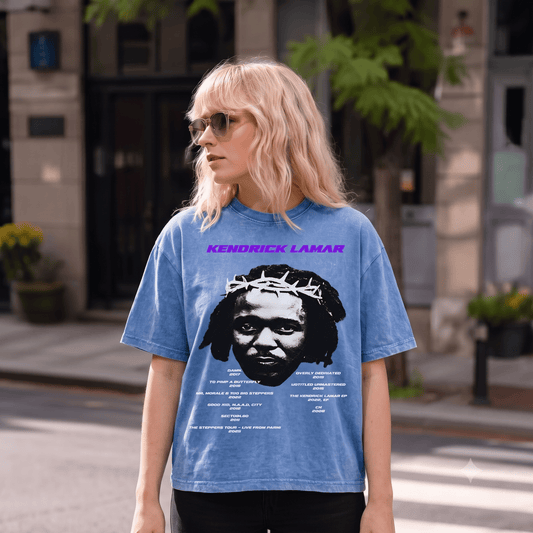 KENDRICK LAMAR HEAVY WEIGHT COTTON TEE-8882