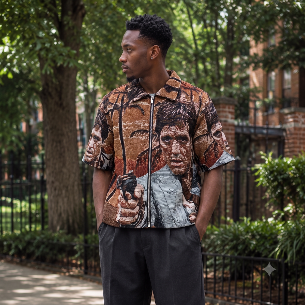TONY MONTANA TAPESTRY TEE