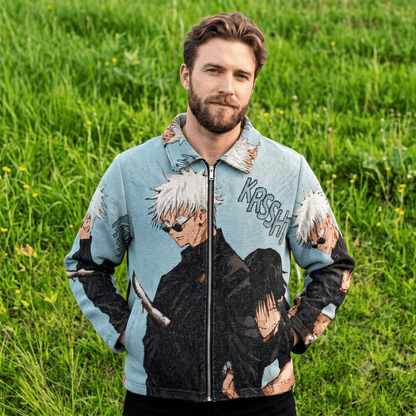 GOJO VS TOJI TAPESTRY JACKET