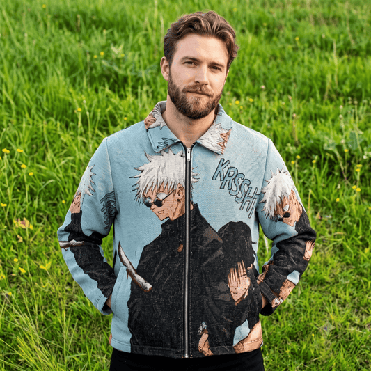 GOJO VS TOJI TAPESTRY JACKET