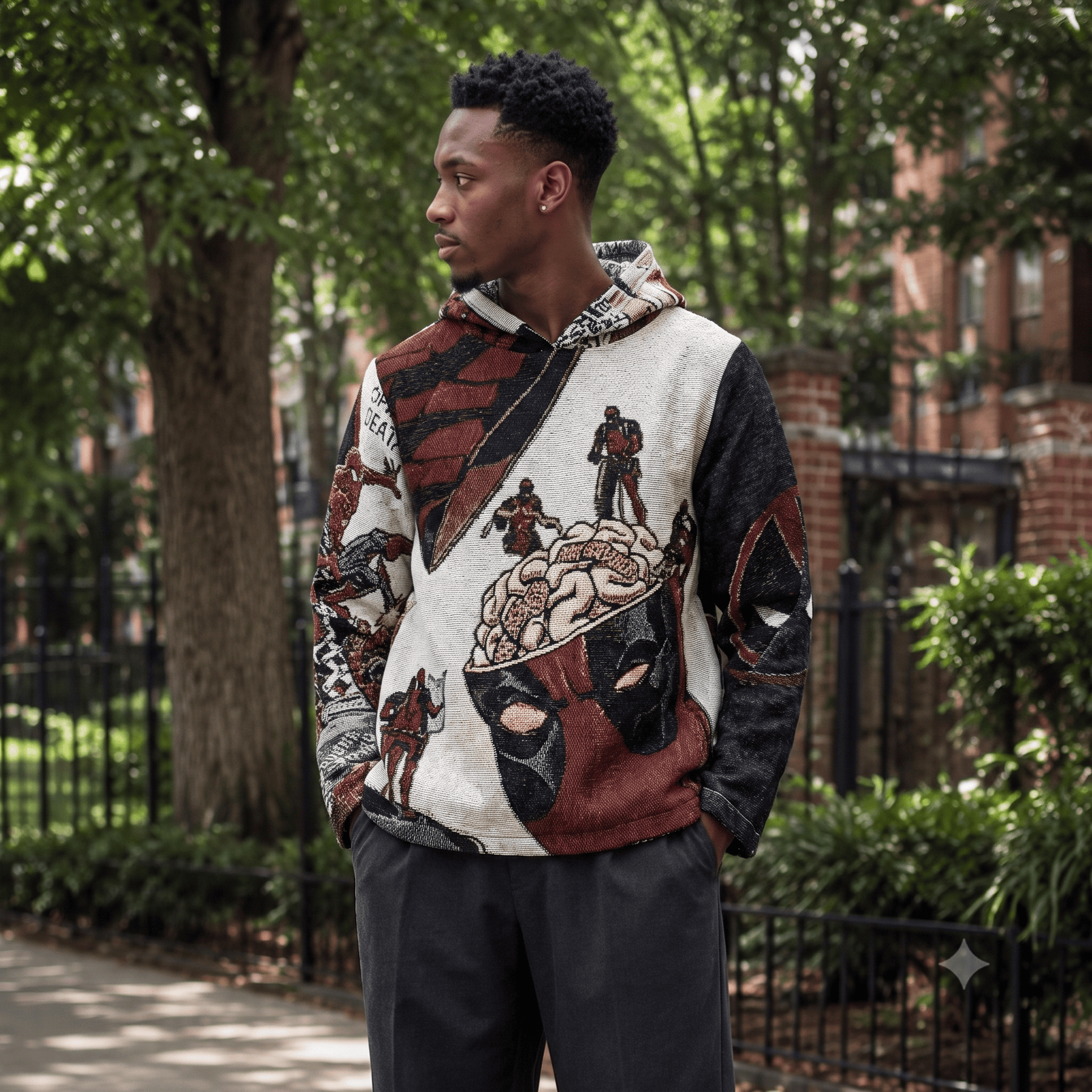 DEADPOOL TAPESTRY HOODIE