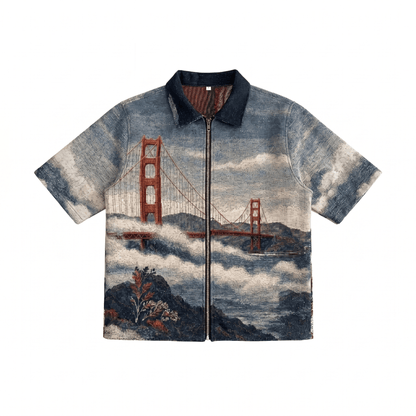 GG BRIDGE TAPESTRY TEE