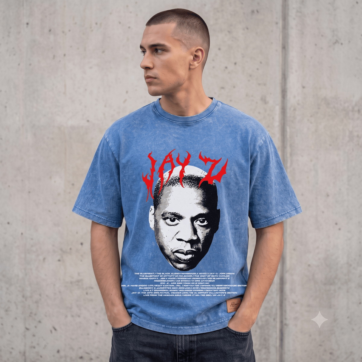 JAY Z HEAVY WEIGHT COTTON TEE-8934