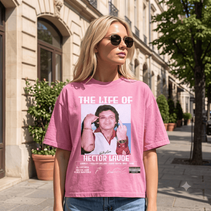 HECTOR LAVOE HEAVY WEIGHT COTTON TEE-8820