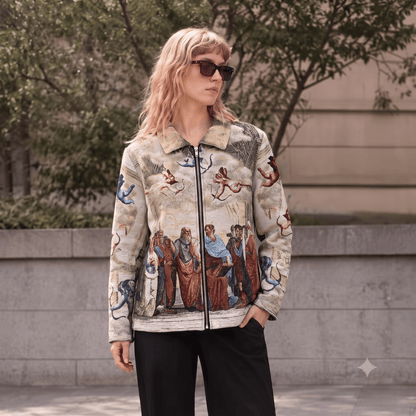 SCHOOL ATHENS TAPESTRY JACKET
