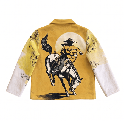 MAN RIDING BUCKING HORSE V3 JACKET
