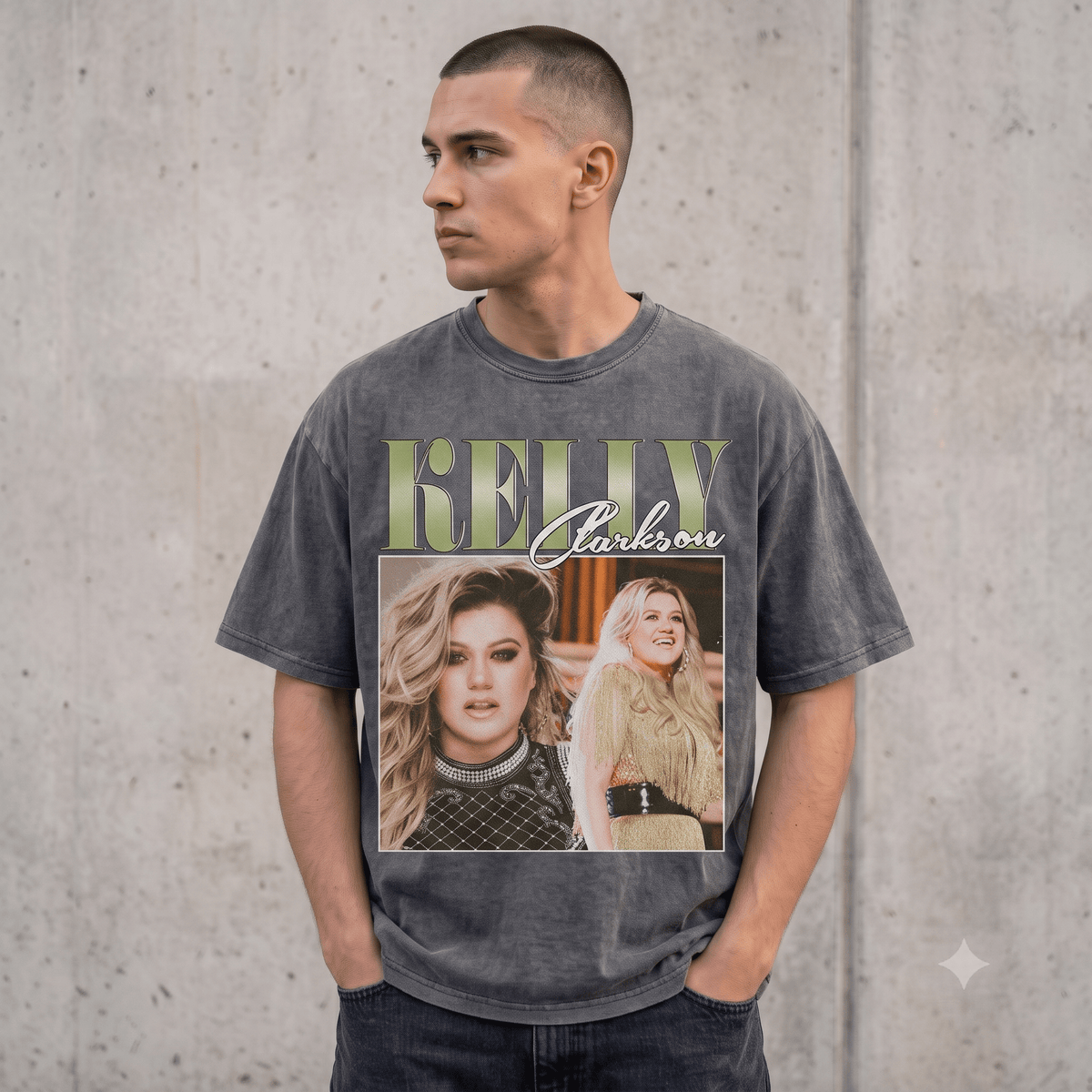 KELLY HEAVY WEIGHT COTTON TEE-8864