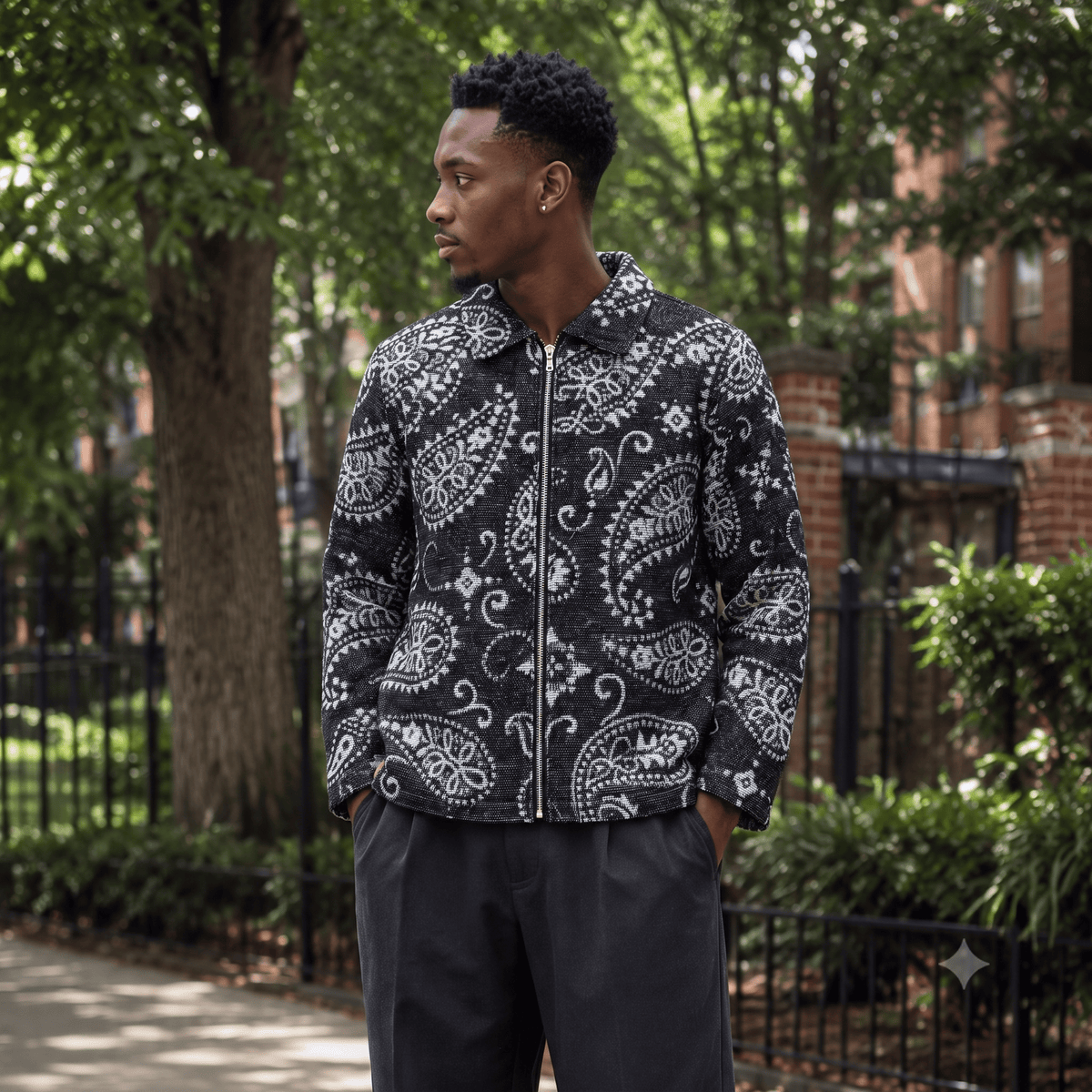 PAISLEY TAPESTRY JACKET