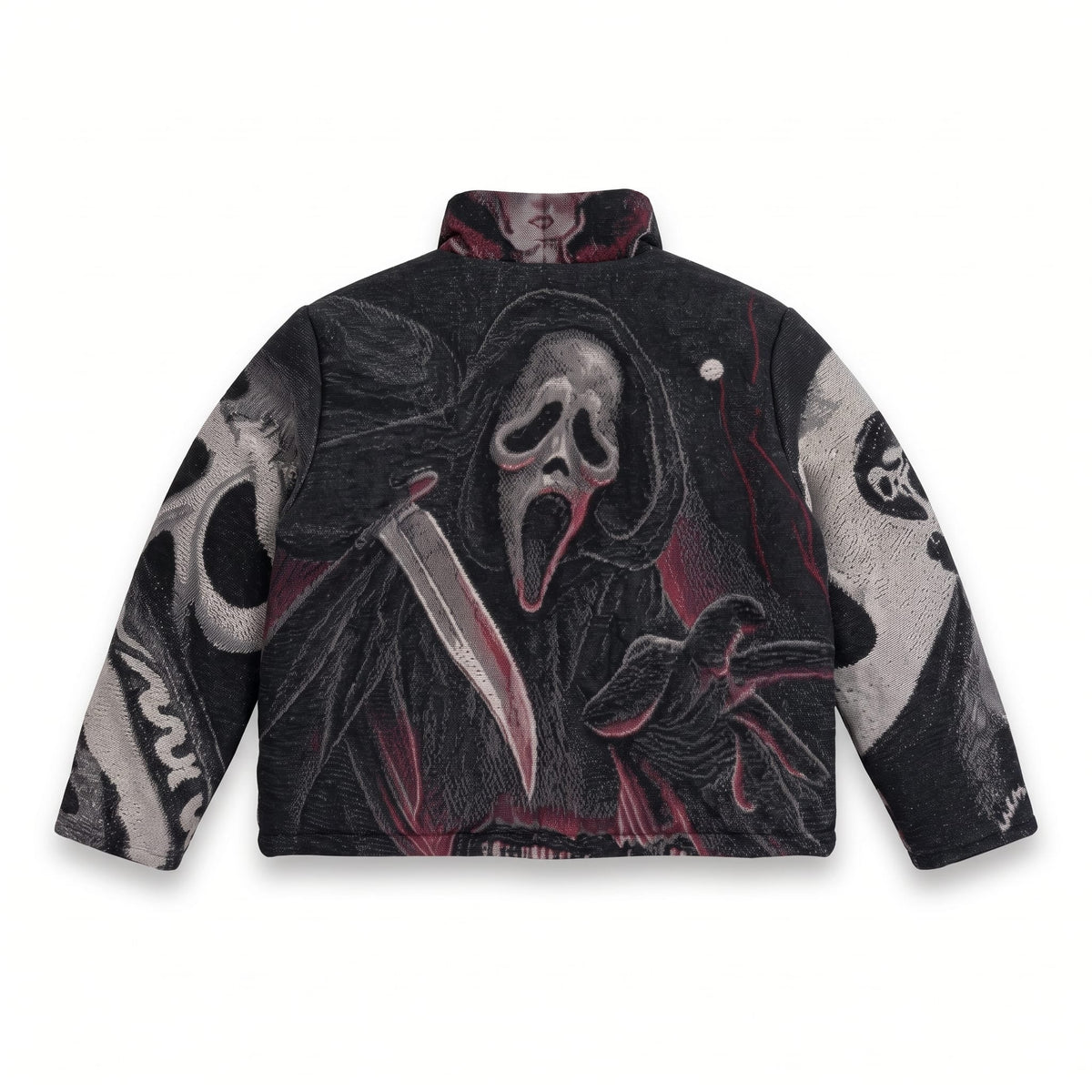 PURPLE SCREAM TAPESTRY COAT