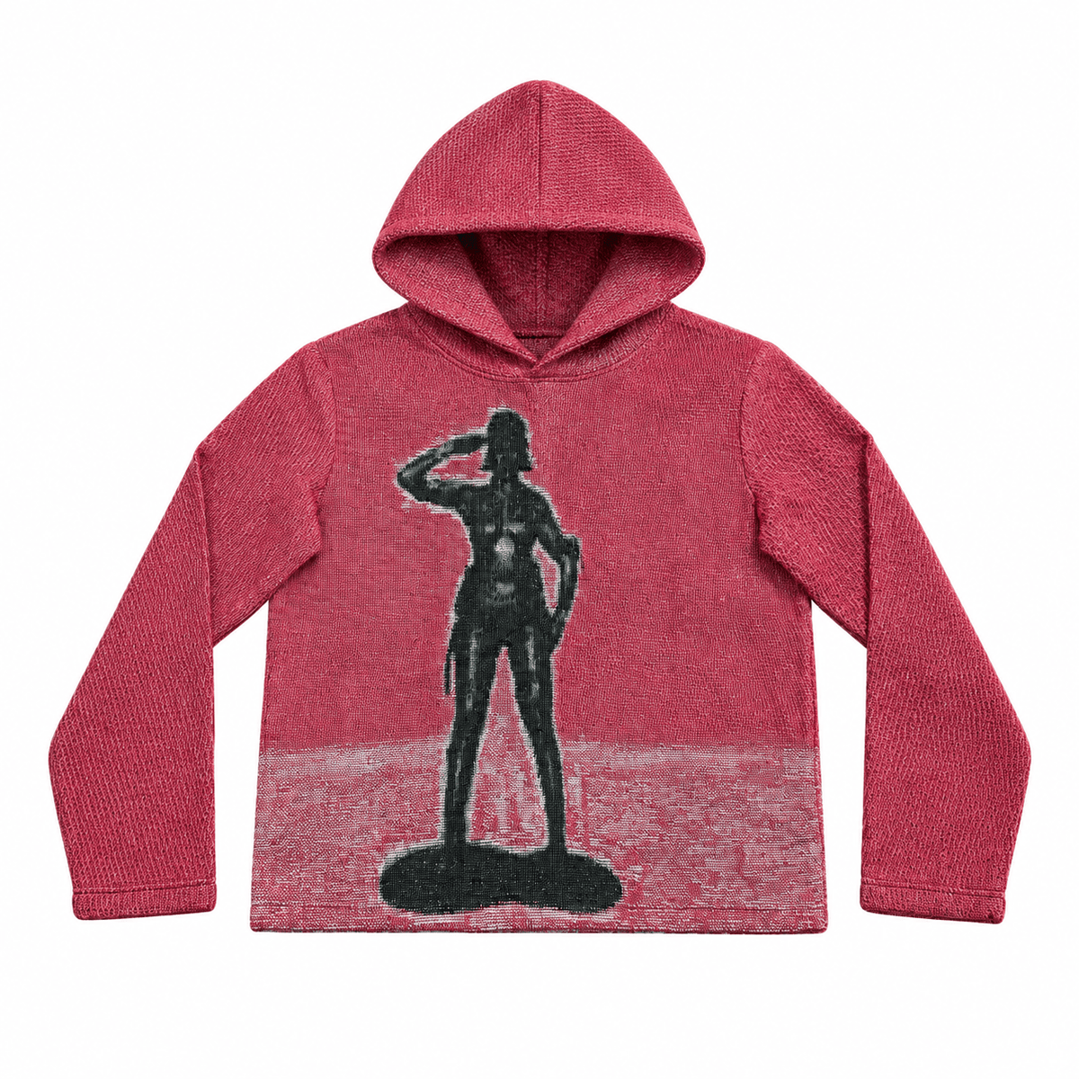 HEARTS SOLD SEPARATELY TAPESTRY HOODIE
