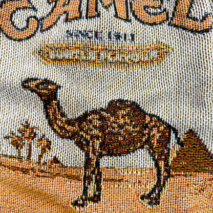 CAMEL TAPESTRY SHORTS