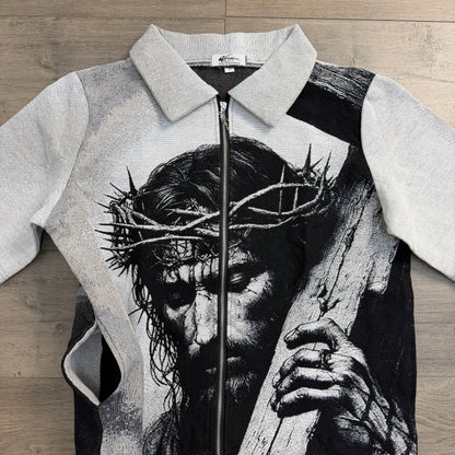 JESUS V3 TAPESTRY TEE