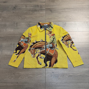 MAN RIDING BUCKING HORSE V1 JACKET
