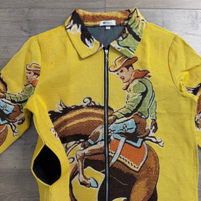 MAN RIDING BUCKING HORSE V1 JACKET