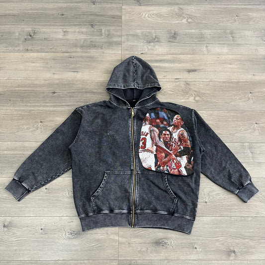TAPESTRY PATCH HOODIE-9233