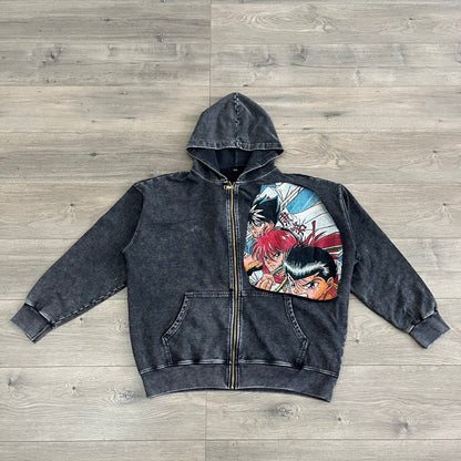 TAPESTRY PATCH HOODIE-9240