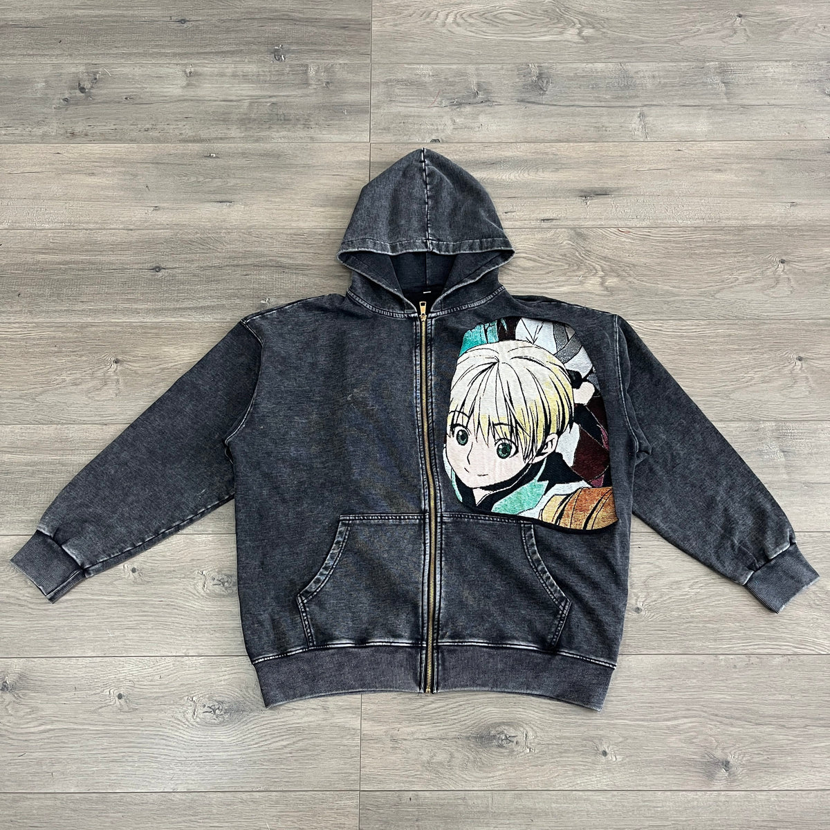 TAPESTRY PATCH HOODIE-9238