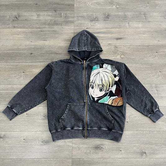 TAPESTRY PATCH HOODIE-9238