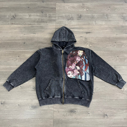 TAPESTRY PATCH HOODIE-9245