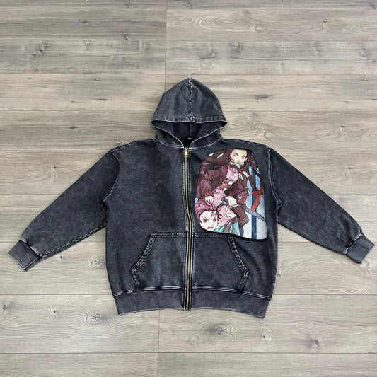 TAPESTRY PATCH HOODIE-9245