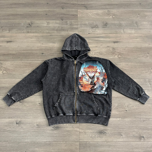 TAPESTRY PATCH HOODIE-9243