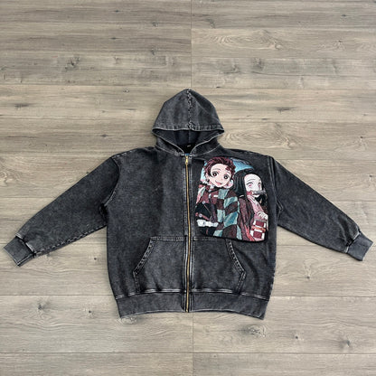 TAPESTRY PATCH HOODIE-9241