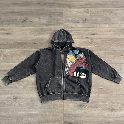 TAPESTRY PATCH HOODIE-9250