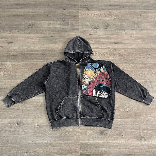 TAPESTRY PATCH HOODIE-9250
