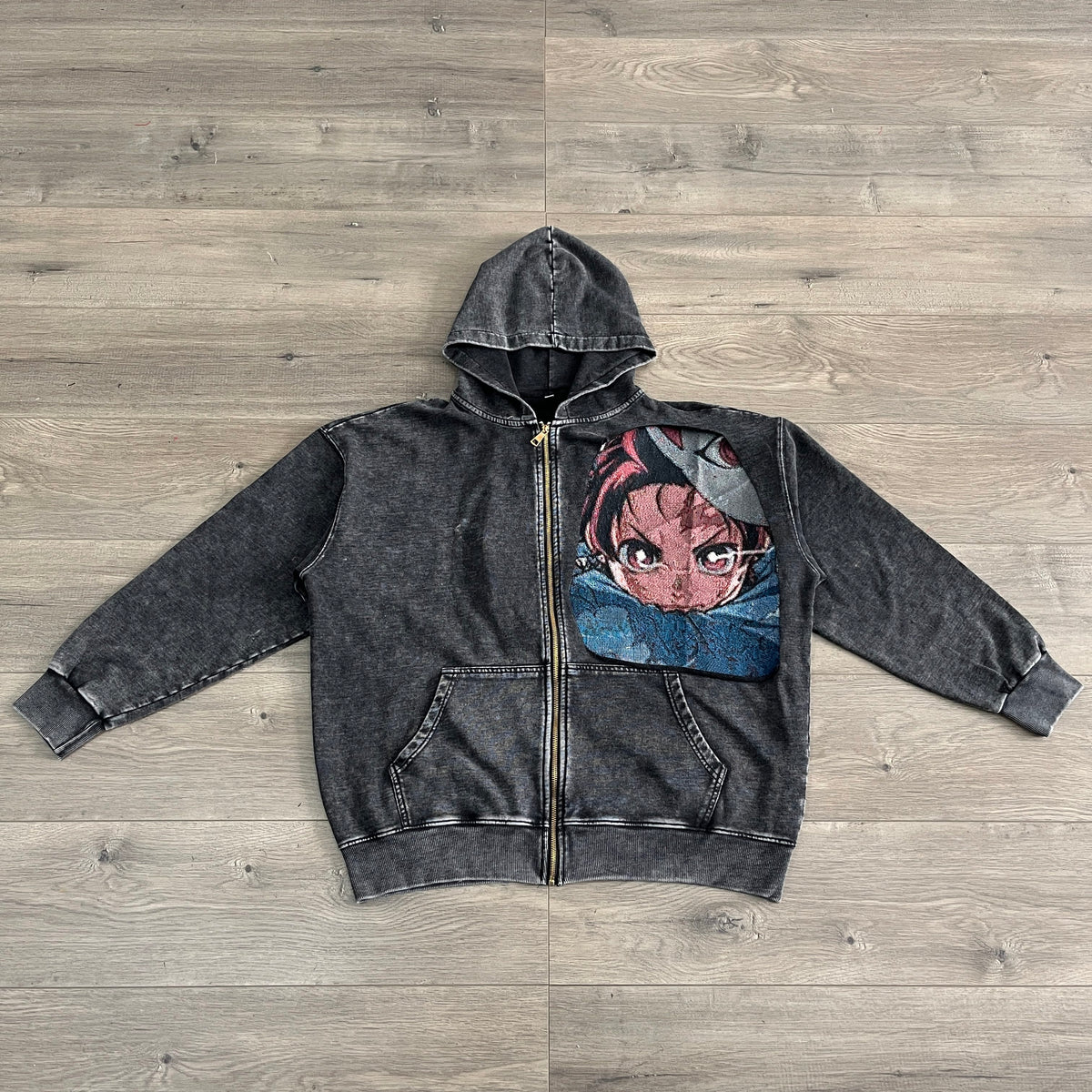 TAPESTRY PATCH HOODIE-9236