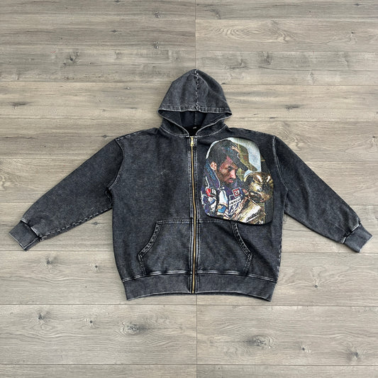 TAPESTRY PATCH HOODIE-9234