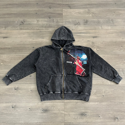 TAPESTRY PATCH HOODIE-9251