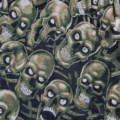 GREEN SKULL TAPESTRY TEE