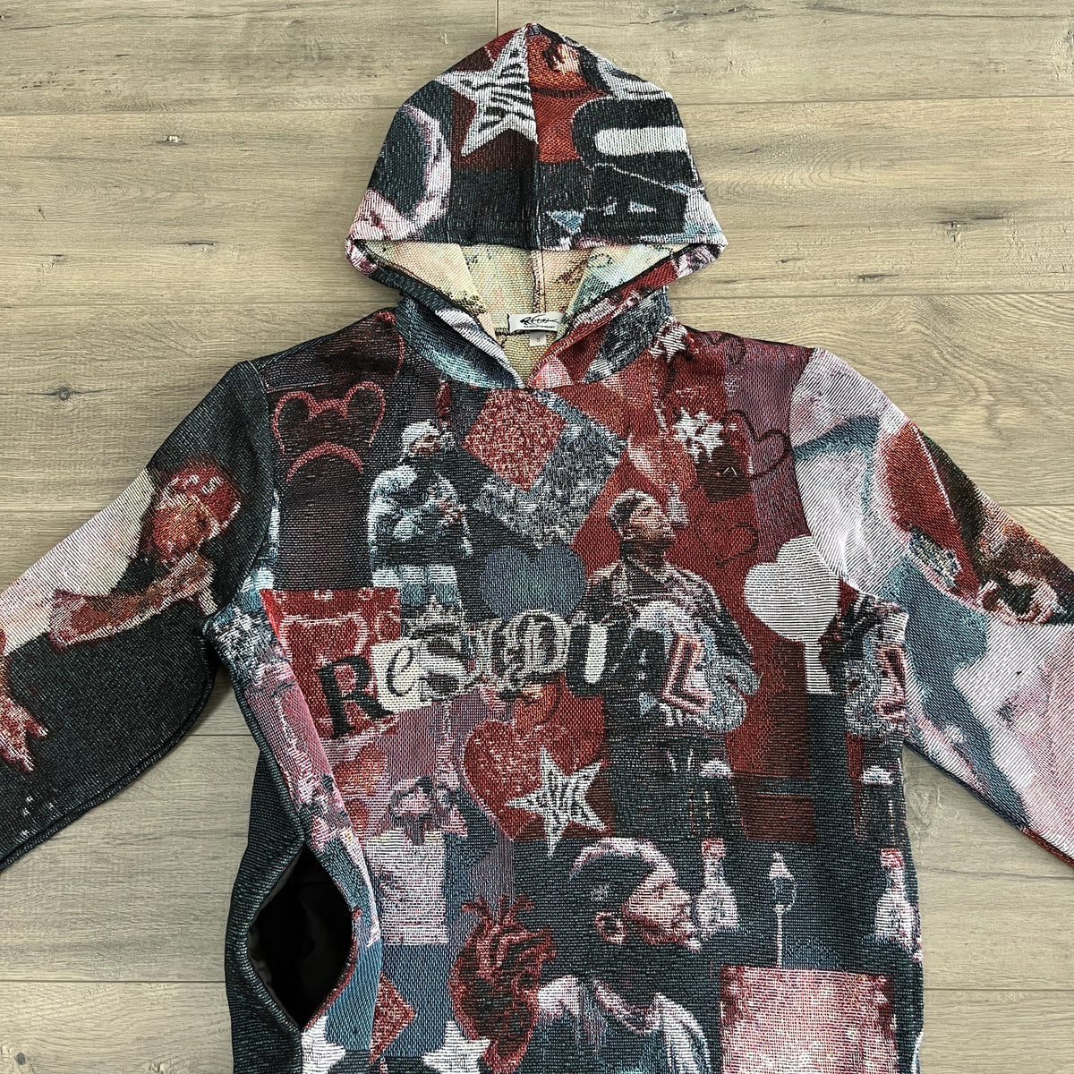 CHRIS BROWN TAPESTRY HOODIE