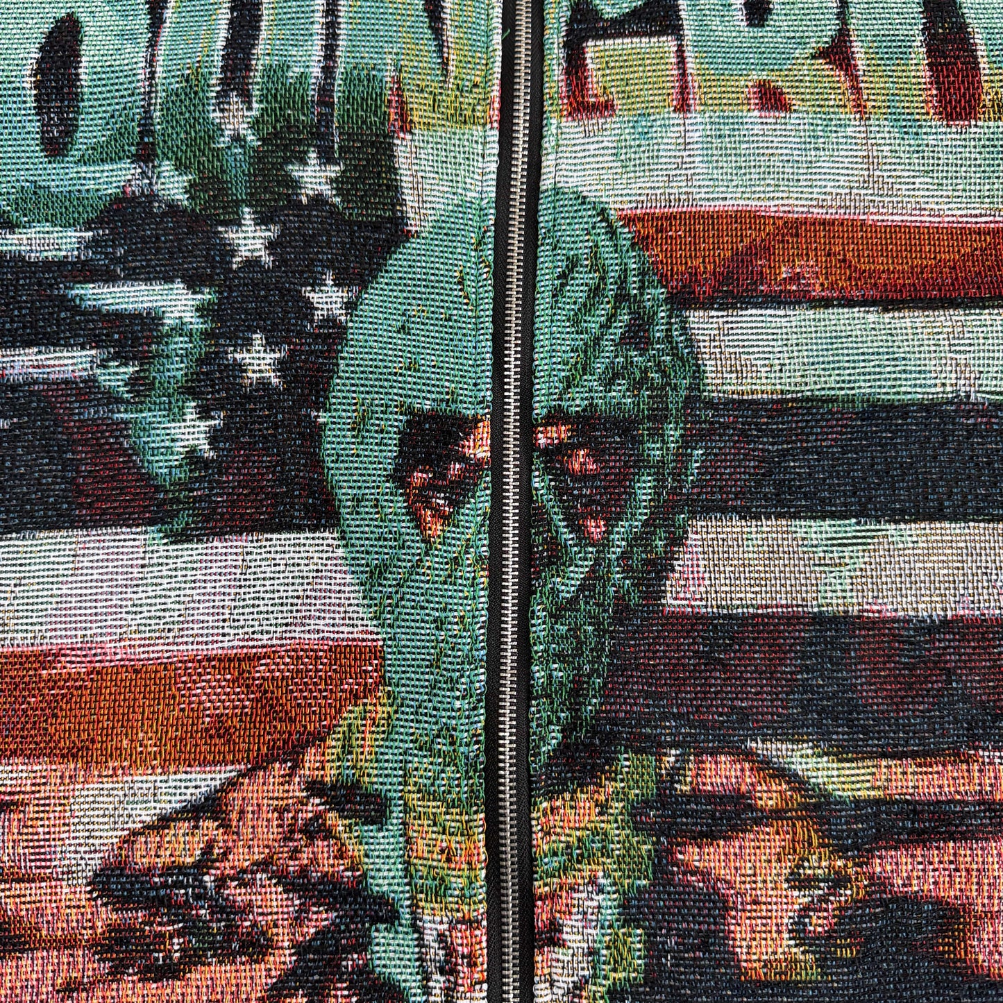 GREEN YOUNGBOY TAPESTRY JACKET