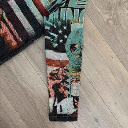 GREEN YOUNGBOY TAPESTRY JACKET