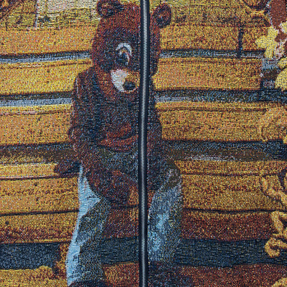 VINTAGE BEAR TAPESTRY JACKET