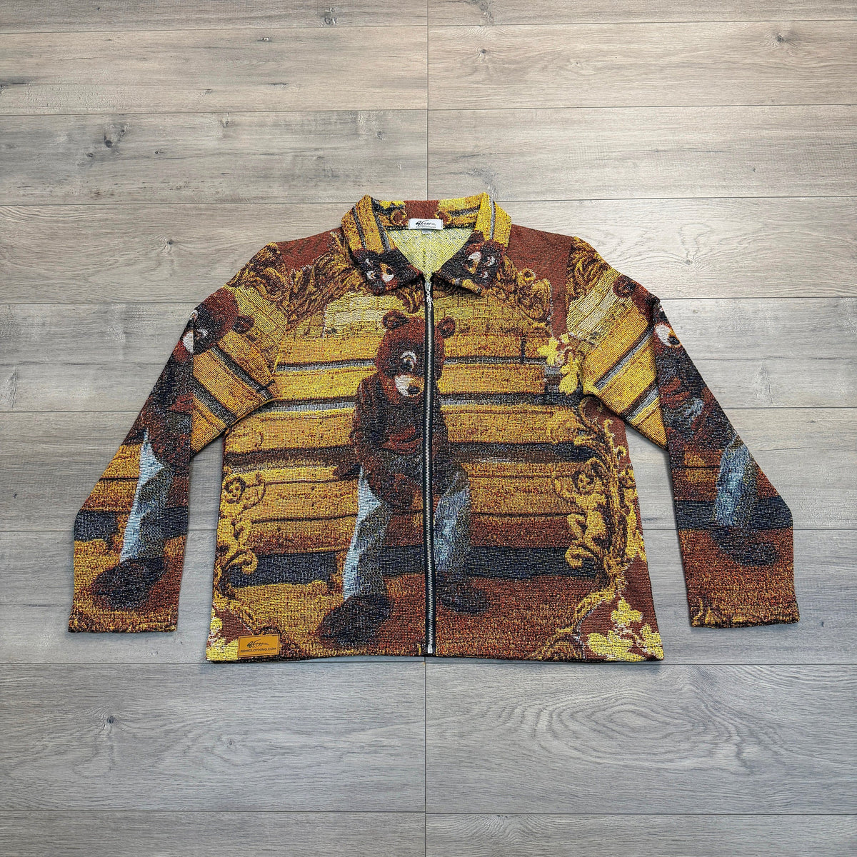 VINTAGE BEAR TAPESTRY JACKET