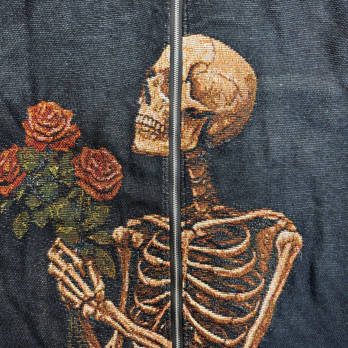 ROSE SKULL TAPESTRY JACKET