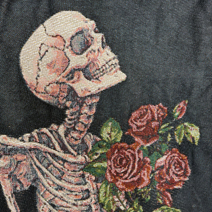 ROSE SKULL TAPESTRY JACKET