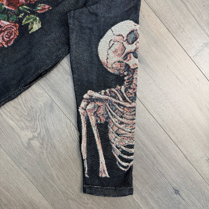 ROSE SKULL TAPESTRY JACKET