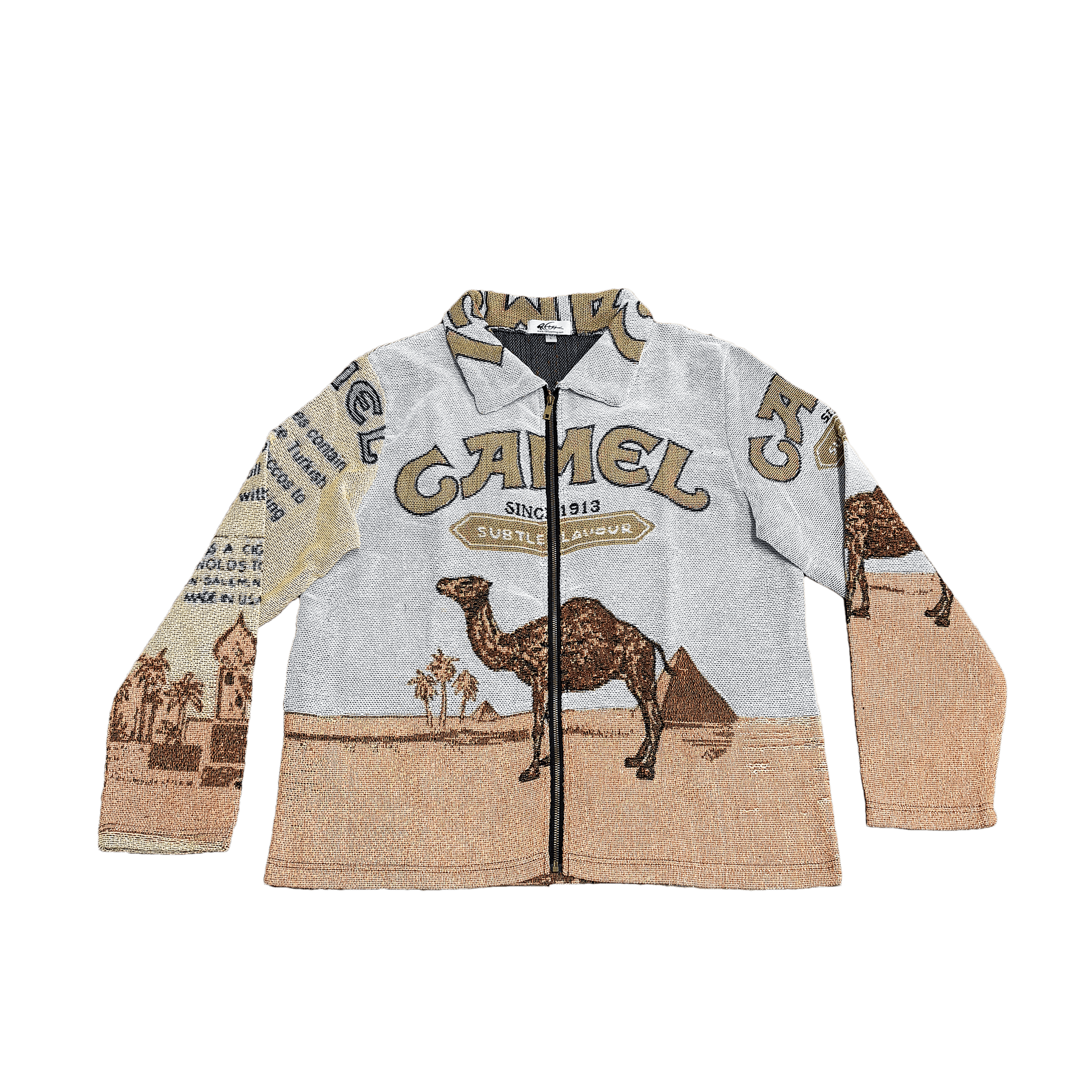 CAMEL TAPESTRY JACKET