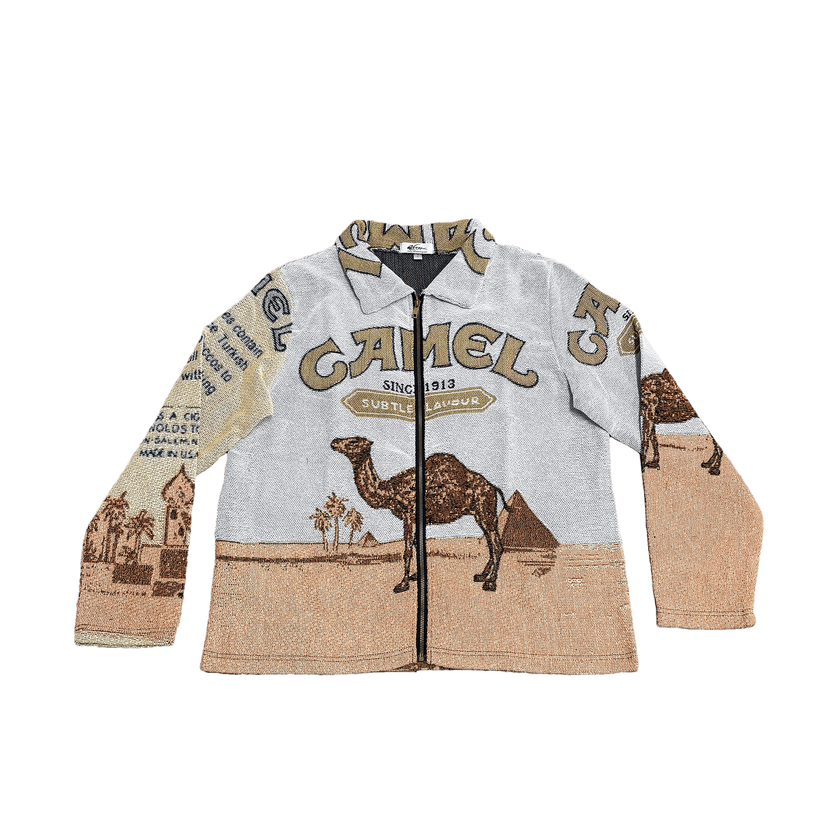 CAMEL TAPESTRY JACKET