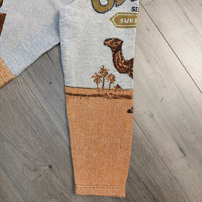 CAMEL TAPESTRY HOODIE