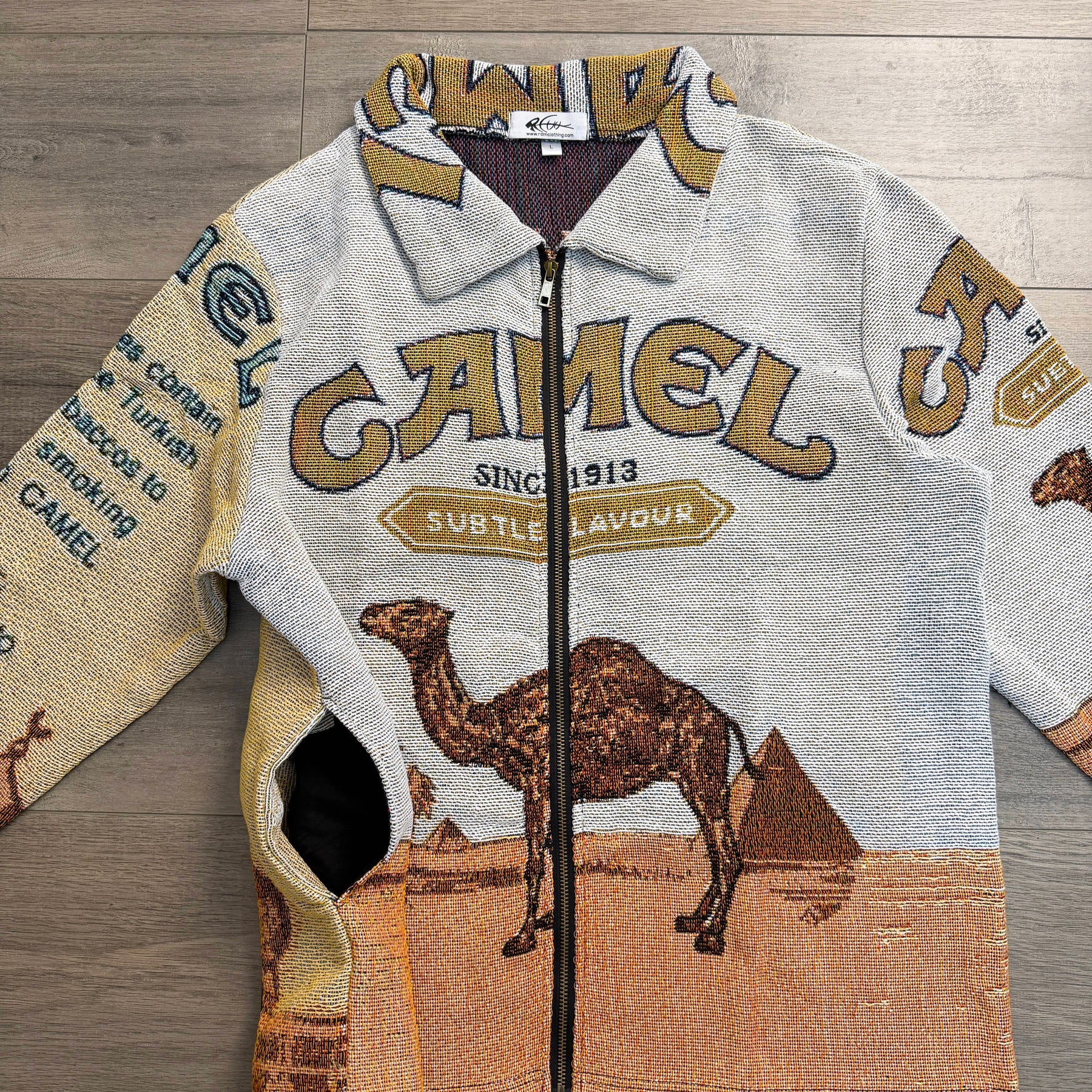 CAMEL TAPESTRY JACKET