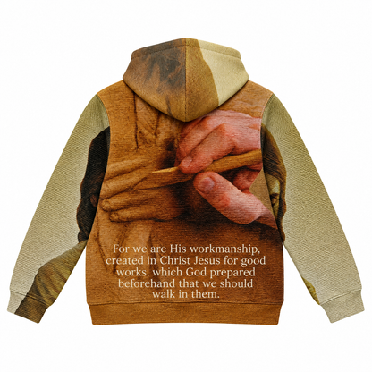 JESUS TAPESTRY HOODIE