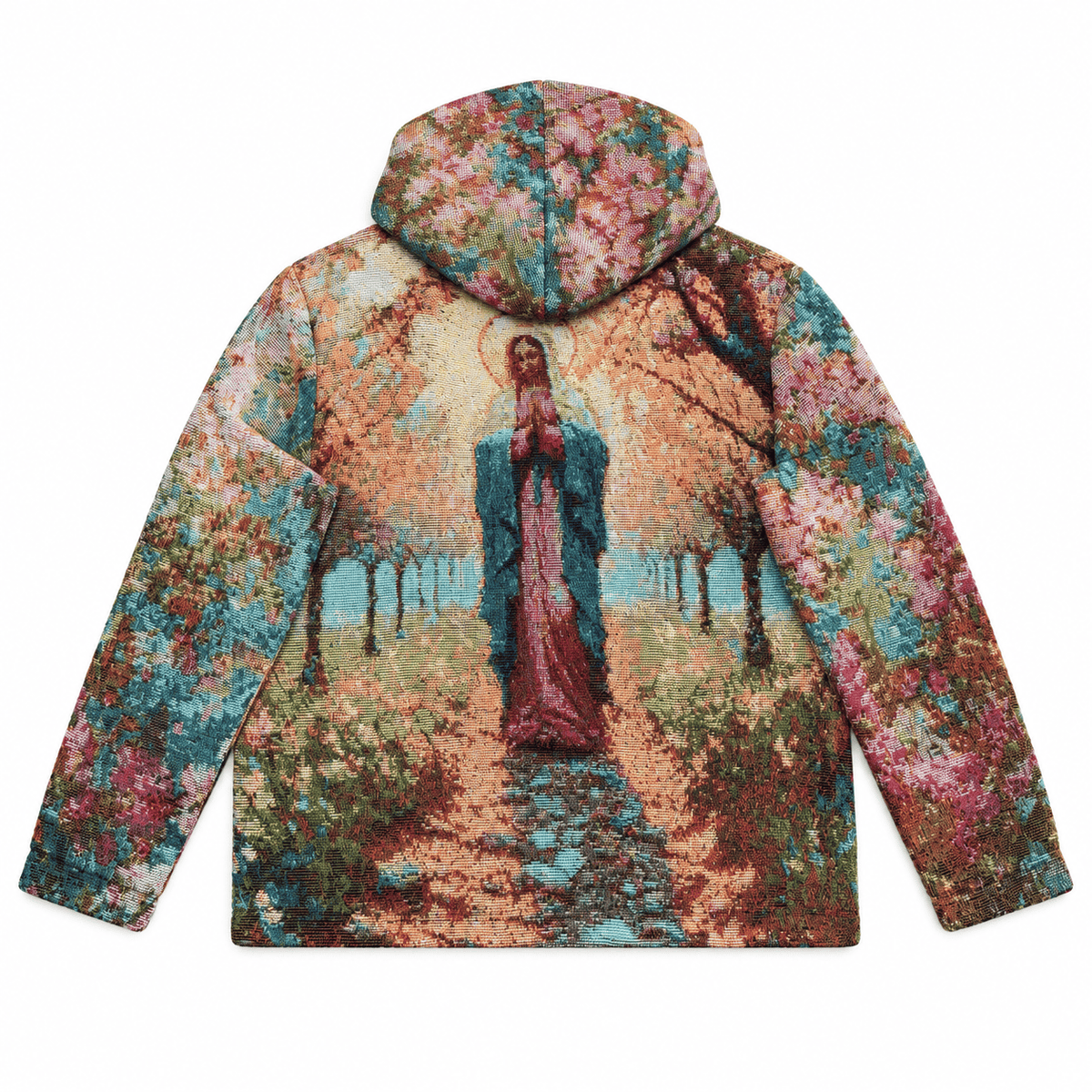 LIGHT OF GARDEN TAPESTRY HOODIE